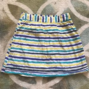 Summer striped skirt!